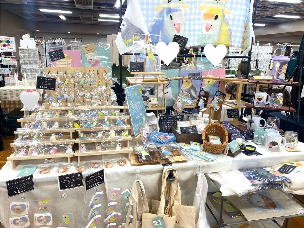 colico_bird's tweet photo. 遅ればせながら #鳥フェス浅草 無事終わりました♪足を運んでくれたお客様、そして運営の皆様ありがとうございました😊✨
次回は初出店！ #鳥フェス仙台 になります🌸仙台ずっと出たいと思ってたので楽しみです🥹！！ https://t.co/ePYyS1VPcZ