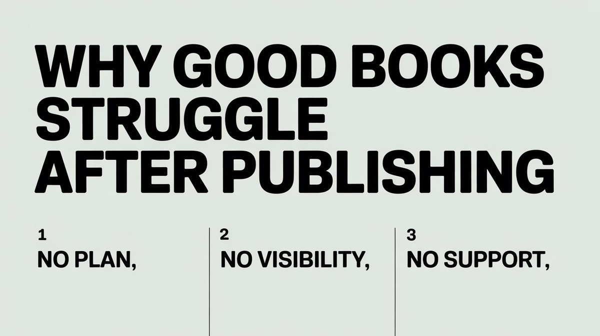 peterkdpmastery's tweet image. Publishing the book is only the halfway point.
Many authors struggle because they don’t know how to bring readers in after launch.
What feels hardest right now?
📌 Reviews
📌 Visibility
📌 Marketing
Comment below 

#PublishingProblems #AuthorSupport #IndieAuthors #peterauthorhub