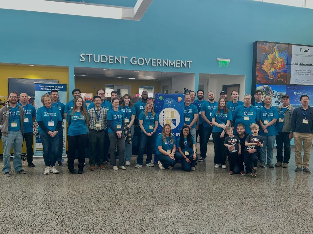 Thank you to the dedicated volunteers who helped power the 2026 Nevada Science Bowl. 🙌👏

#nnss #nevadasciencebowl