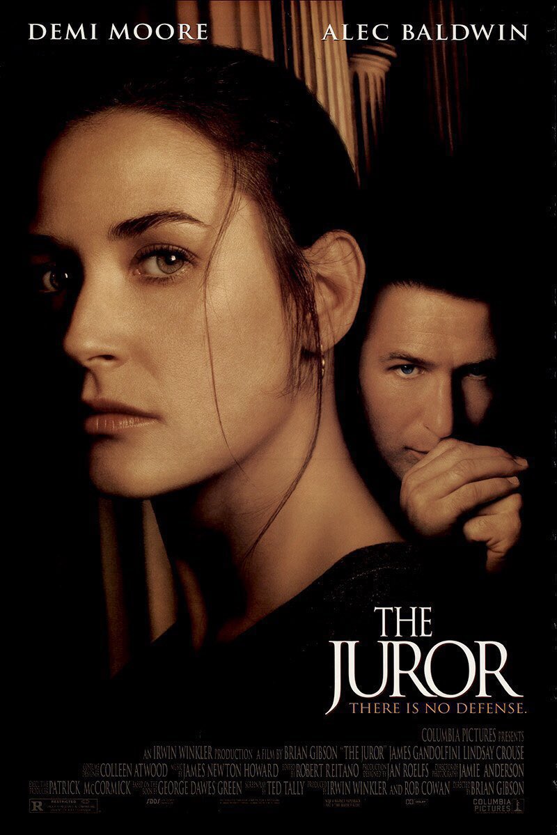 FilmNewsNos's tweet photo. 🎬MOVIE HISTORY: 30 years ago today, February 2, 1996, the movie ‘The Juror’ opened in theaters!
#DemiMoore #AlecBaldwin #JamesGandolfini #JosephGordonLevitt #LindsayCrouse #AnneHeche #TonyLoBianco #MichaelRispoli #MatthewCowles #MattCraven #FrankAdonis #MichaelConstantine https://t.co/9Cich53ro8