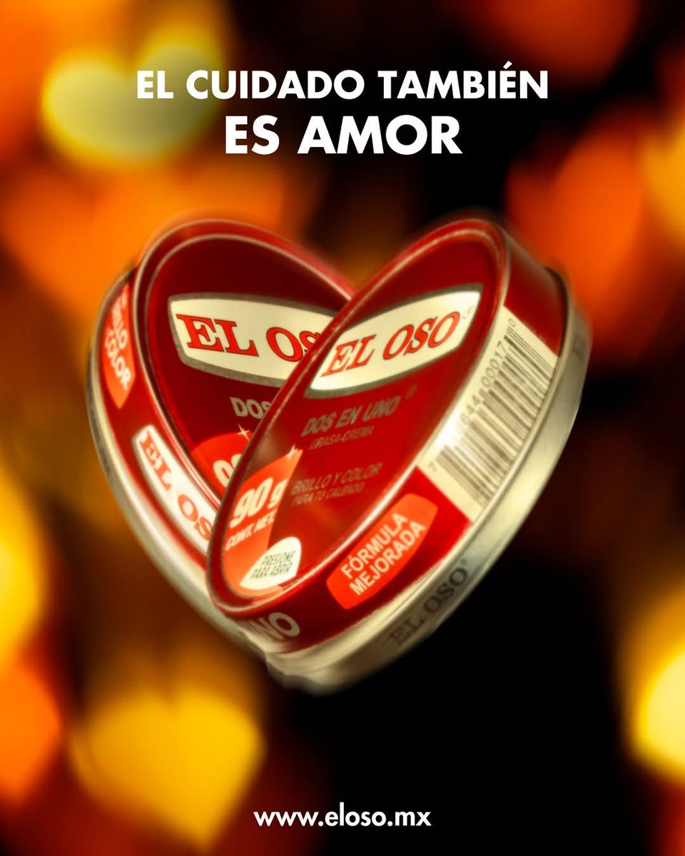 El cuidado también es amor cuando eliges productos que trabajan por ti.
La Crema Dos en Uno de El Oso limpia y abrillanta en un solo paso, cuidando el cuero y ahorrando tiempo.

🌐 Compra ahora en eloso.mx

#ElCuidadoTambiénEsAmor #ExpertosEnCadaPaso #ElOsoMX