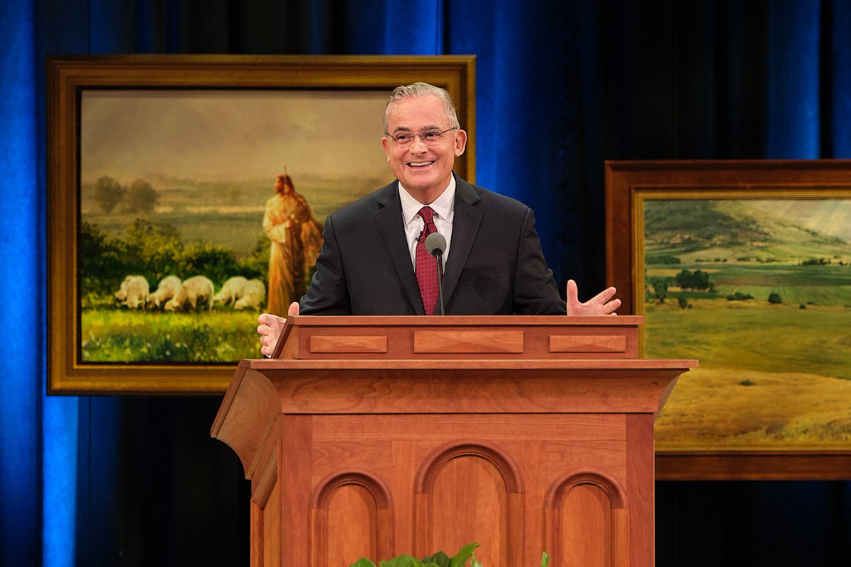 Ch_JesusChrist's tweet image. Finding joy takes practice, work and effort, Elder Patrick Kearon of the Quorum of the Twelve Apostles of The Church of Jesus Christ of Latter-day Saints taught during a Worldwide Devotional for Young Adults on Sunday, February 1, 2026.

“We invite you to make one hour a week a…