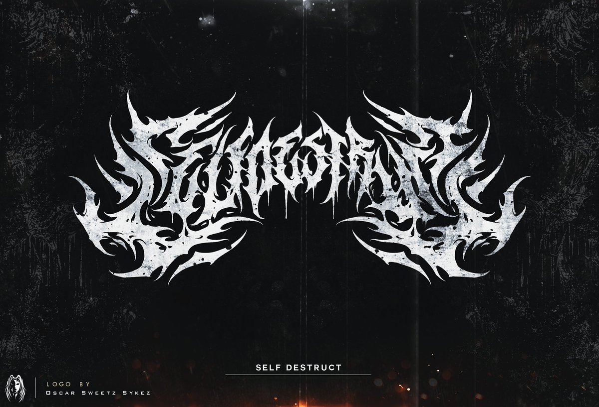 Metal Logo // <a href="/SELFDESTRUCTofc/">SELFDESTRUCT</a> 

Like &amp; RT Are Appreciated ♥️🔥