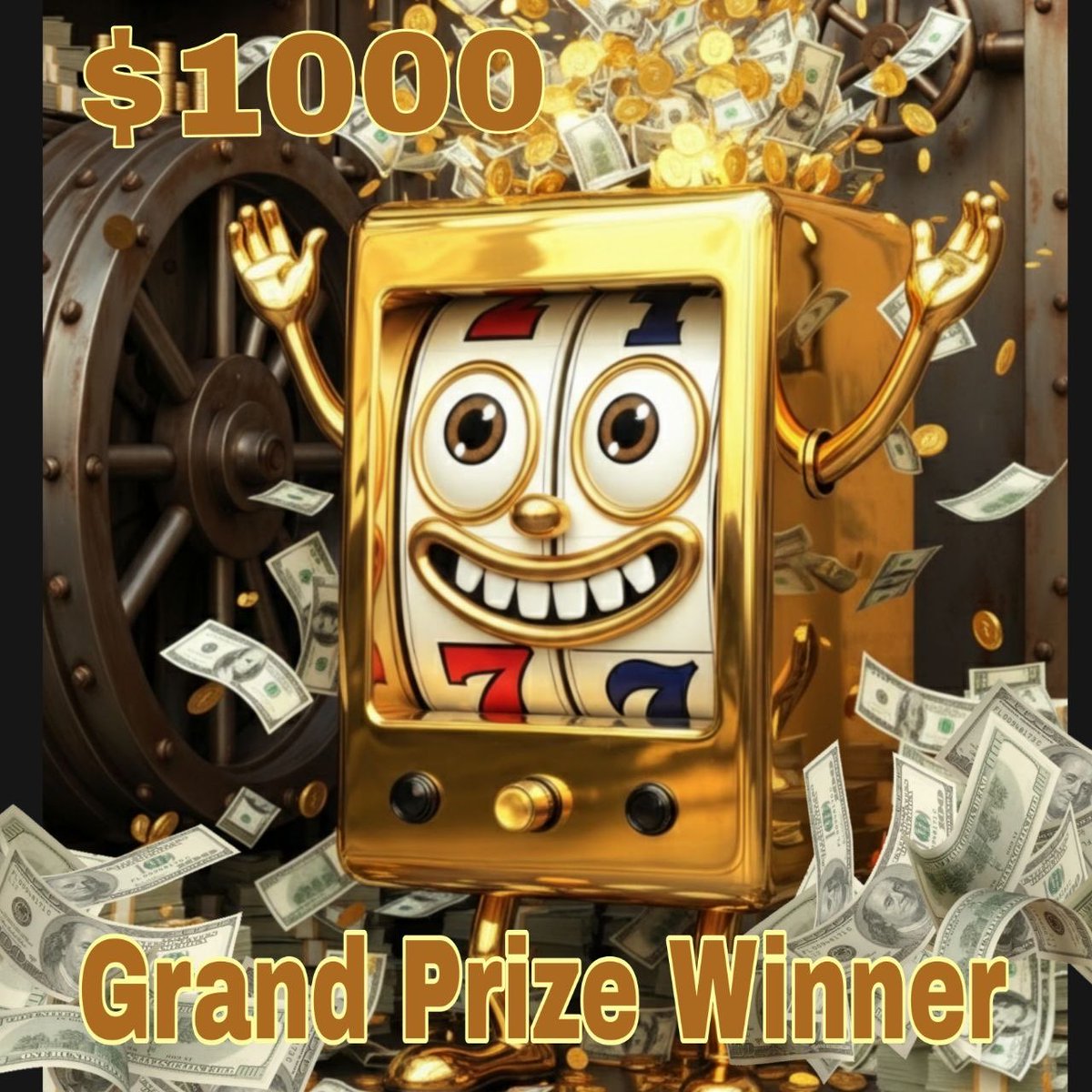 ArtVybeNFT's tweet photo. 🔥🔥WOWEEEEEEE AND CONGRATS @GLegends2128 🔥🔥

We just had our first $1,000.00 winner from the Lots of Slots NFT collection!!! 

That’s over 2k in prizes so far out of $21,000!!!

Who’s next?? 

https://t.co/UIxZ0QnIra

https://t.co/2yY8xEUtoX https://t.co/sY5AfjWOtM