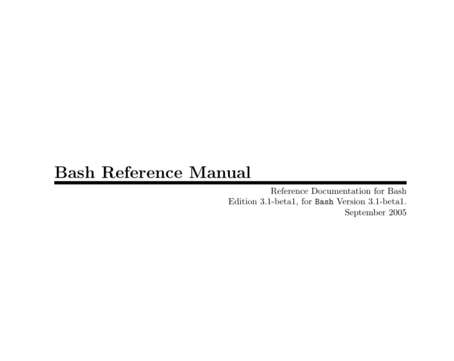 🚨BREAKING NEWS🚨

JEFFREY EPSTEIN KEPT A FULL COPY OF THE 2005 BASH REFERENCE MANUAL

justice.gov/epstein/files/…