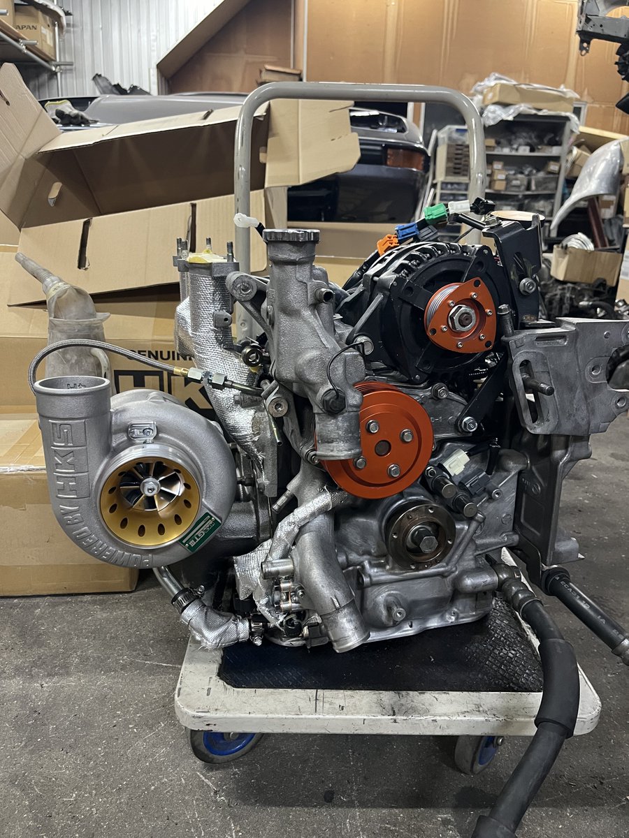 新たなフルチューンエンジン完成です👍