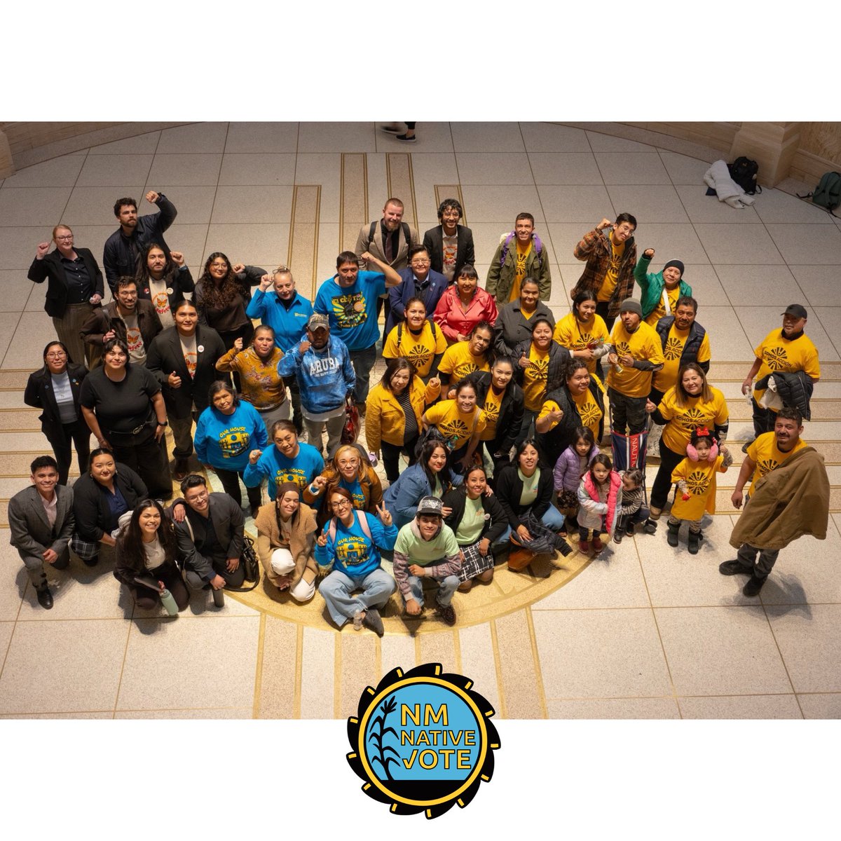 NativeVoters's tweet image. HB9, the Immigrant Safety Act, passed Senate Judiciary and is headed to the Senate Floor 🙌🏽🎉

📢 Call or email your senator and urge a Do Pass on HB9. New Mexicans deserve safety and dignity, not fear.

Let’s get HB9 to the governor’s desk. ✊🏽💛
#NMNativeVote #PassHB9 #NMLegis