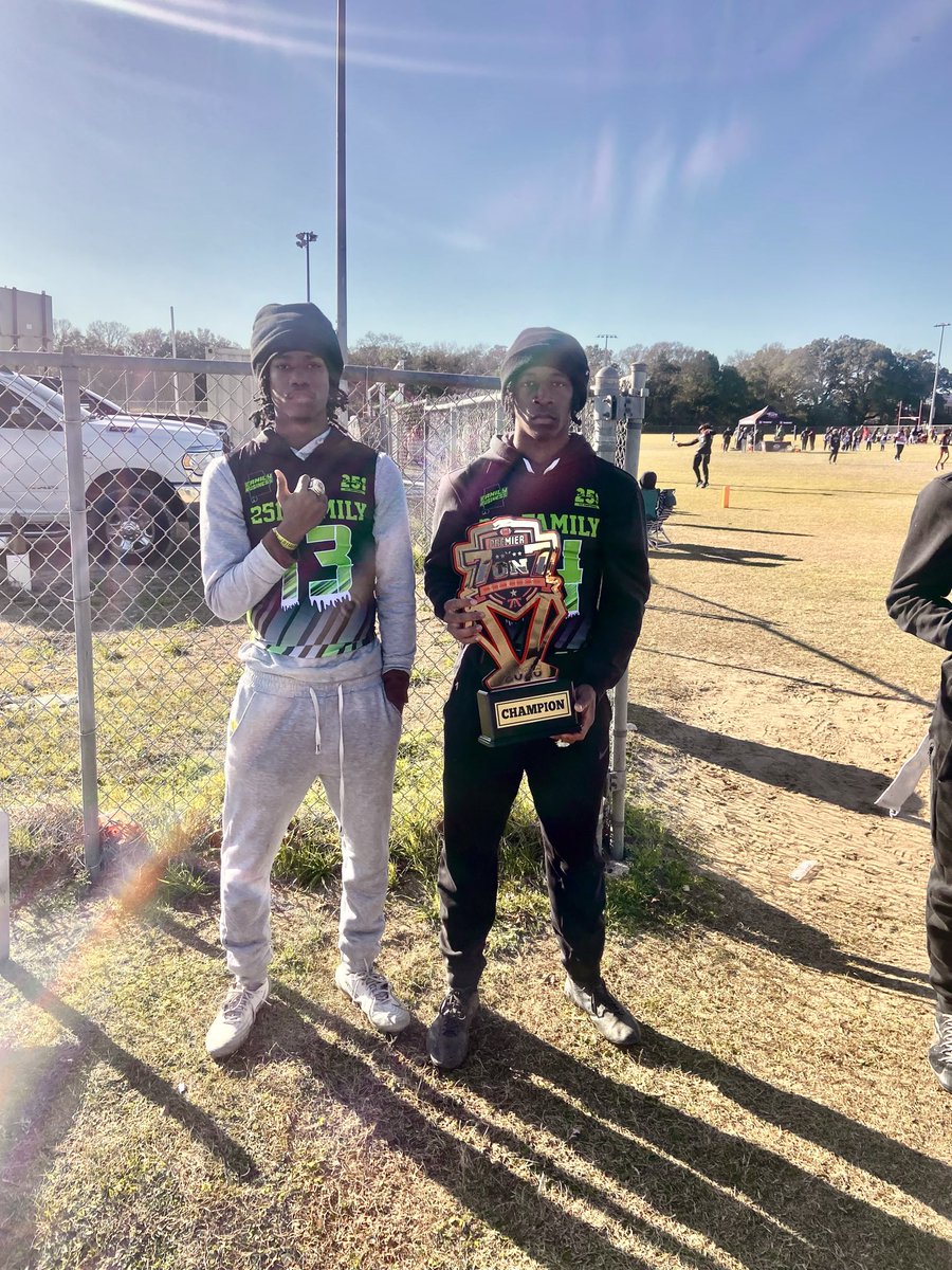 First 7on7 competition. We came out as Champs #AGTG