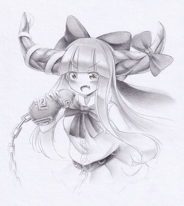 節分なので萃香ちゃん♥️ 