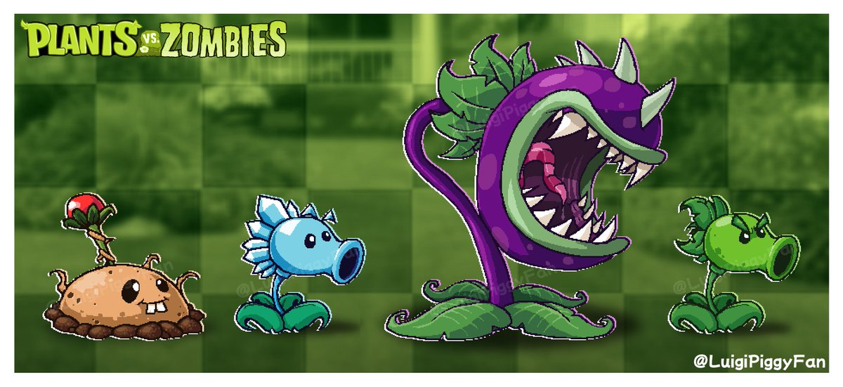 Some PVZ1 plants 
Wave #2
#pvz #pvzfanart