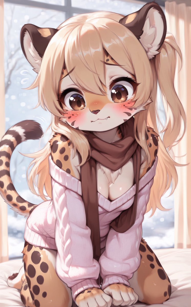 Magic_AIArtist's tweet image. #FurryArt #AIArt #MagniciaOC