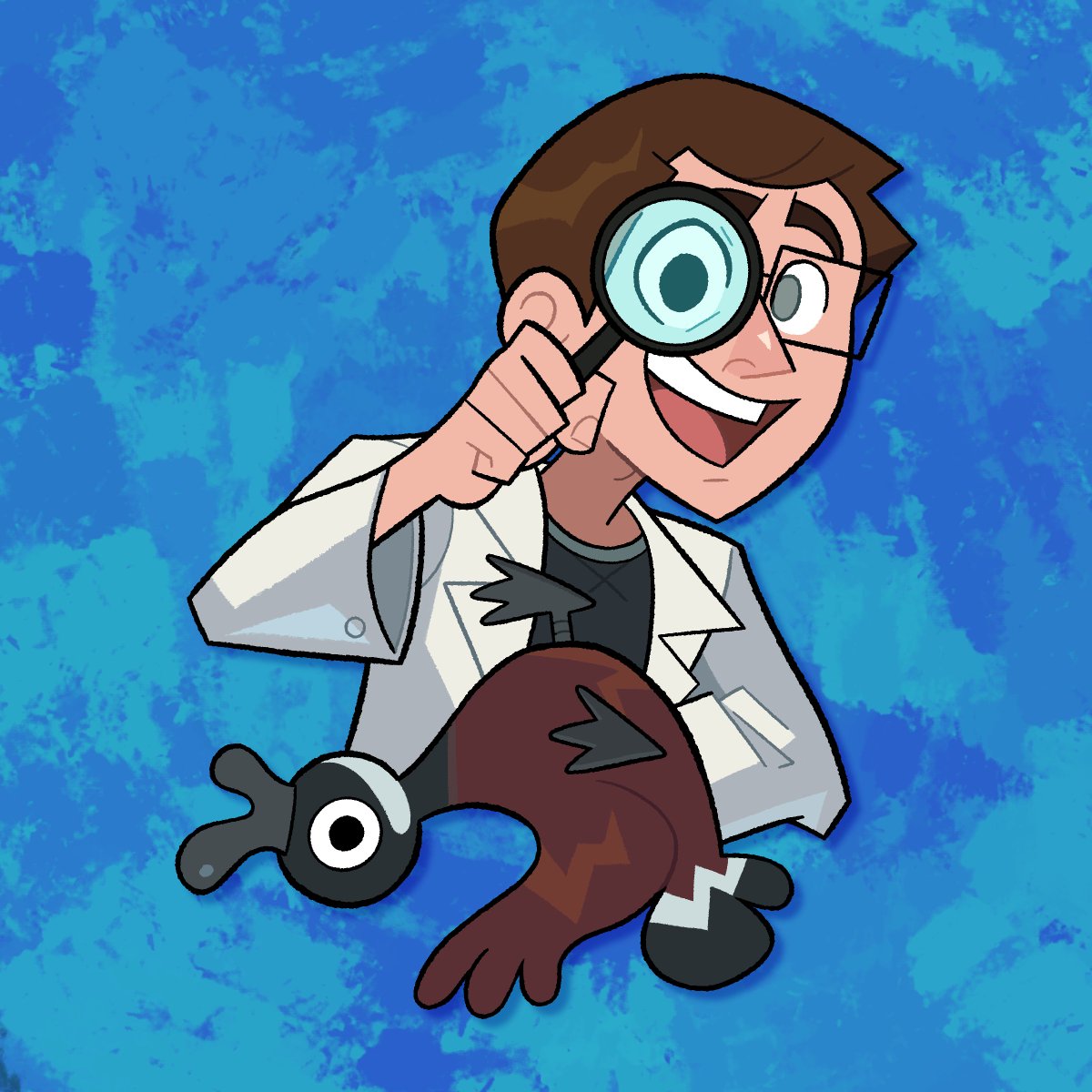 Oh hi! You caught me in a goose.

Art by <a href="/htoast_art/">Riki</a>