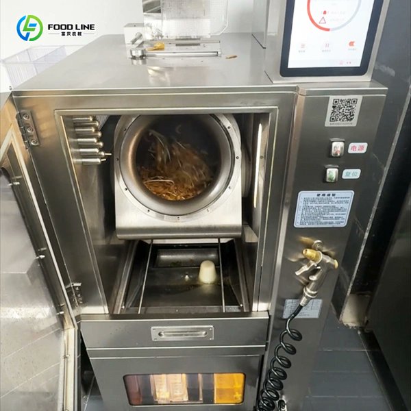 wendy_foodline's tweet image. Foodmax automatic #stirfryrobot addresses key pain points in high-volume foodservice: high demand, consistent quality, and cost control. Compact enough for tight kitchen spaces yet high-output. Learn More: shorturl.at/hFhin
#cookingrobot #automaticstirfrymachine