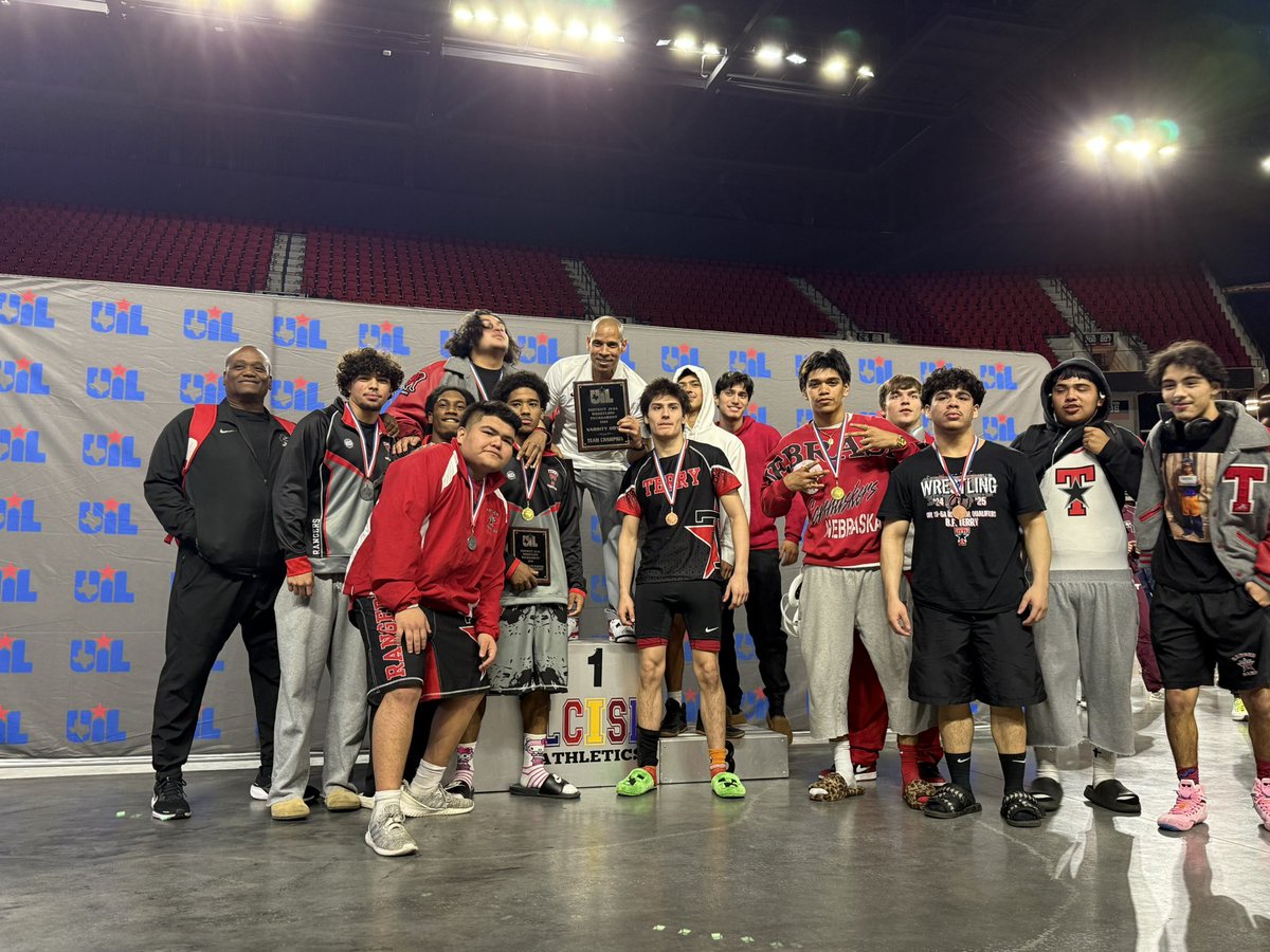 Winning our very first ever wrestling UIL 10-5A Boys District title. Led by 3 of our top ranked wrestlers Enrique Olivarers, Joaquin Rosales, and Gerald Medel. <a href="/WrestlingTexas/">Texas Wrestling</a>