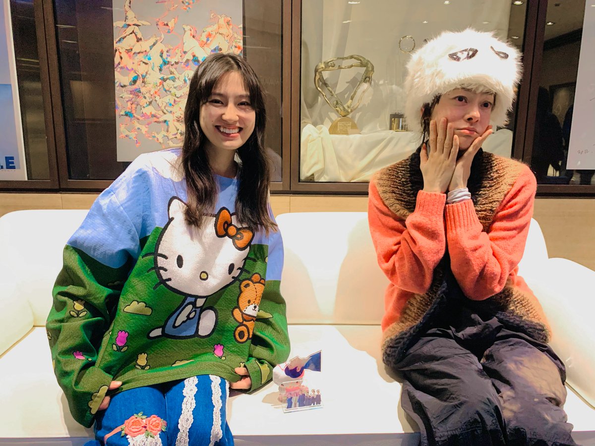 ☕️Sanrio SMILEY SMILE ☕️

#市川実日子 (<a href="/suurkiitos_inc/">スールキートス</a>)さん
×
#恒松祐里(<a href="/Yuri_Tsunematsu/">恒松祐里 Yuri Tsunematsu</a>)さん
のトークをお届けしました✨

来週も夜21時半にオープンする
純喫茶「スマイル」で☕️

本日の放送は
#radikoタイムフリー でお聴きいただけます📻
🔗radiko.jp/share/?sid=FMJ…

#ss813 #jwave