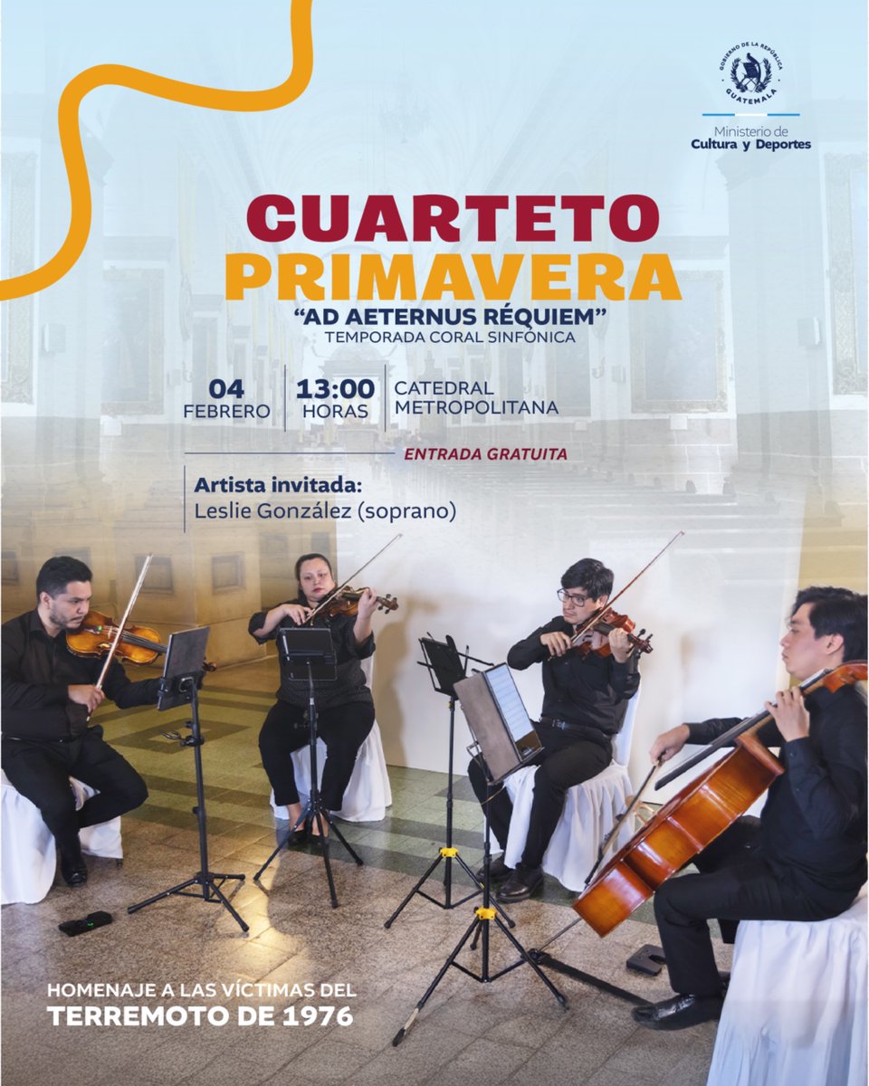 Ministerio de Cultura y Deportes de Guatemala tweet media