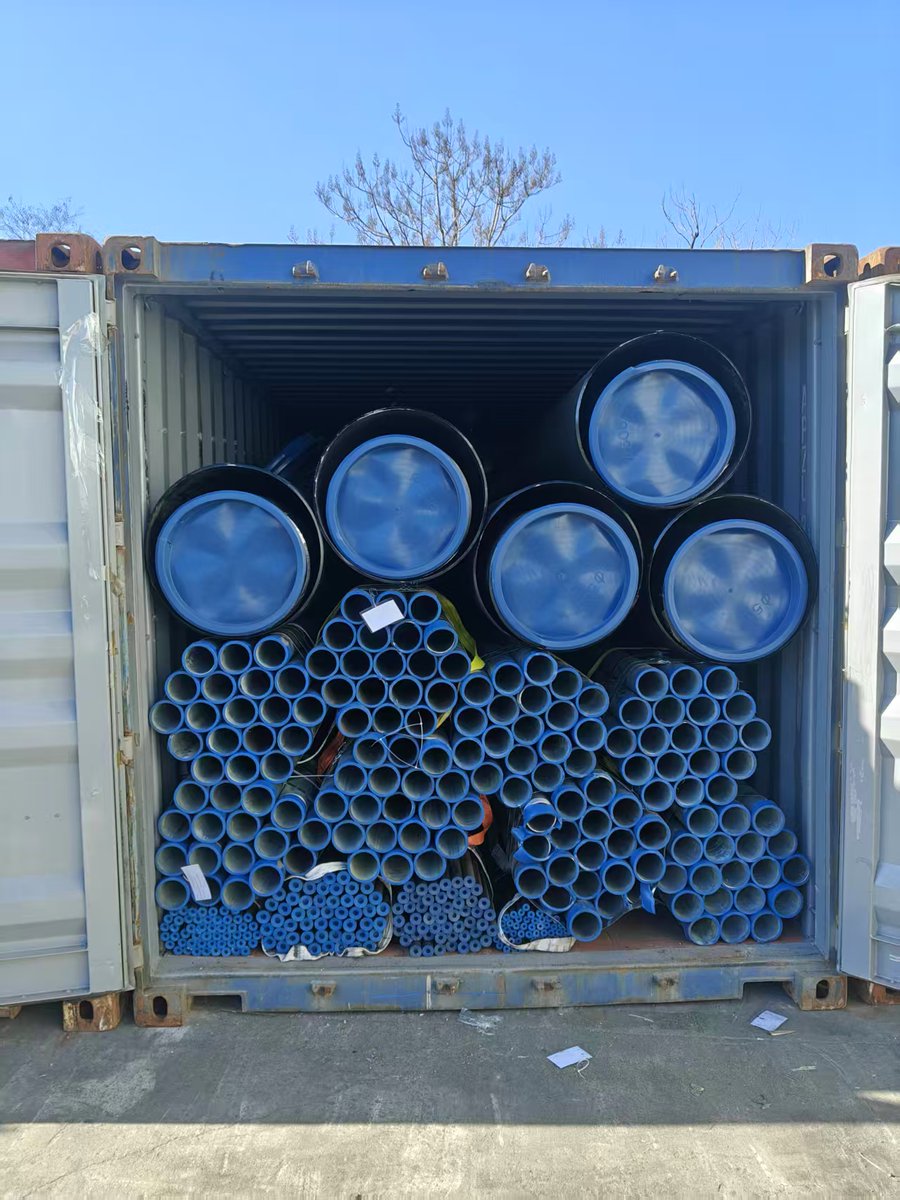 BotopSteel's tweet photo. Shipment of ASTM A53 Grade B Seamless Pipe with Grooved Ends💯
If you want to know more information, you can contact us:
📩 sales@botopsteelpipes.com
☎ Whatsapp:008613463768992
🌐 https://t.co/AZPkI8ktXD
#astma53 #seamlesspipe #astma53gradeb #seamless #botopsteel #steelpipe https://t.co/hKndQ3nnRO