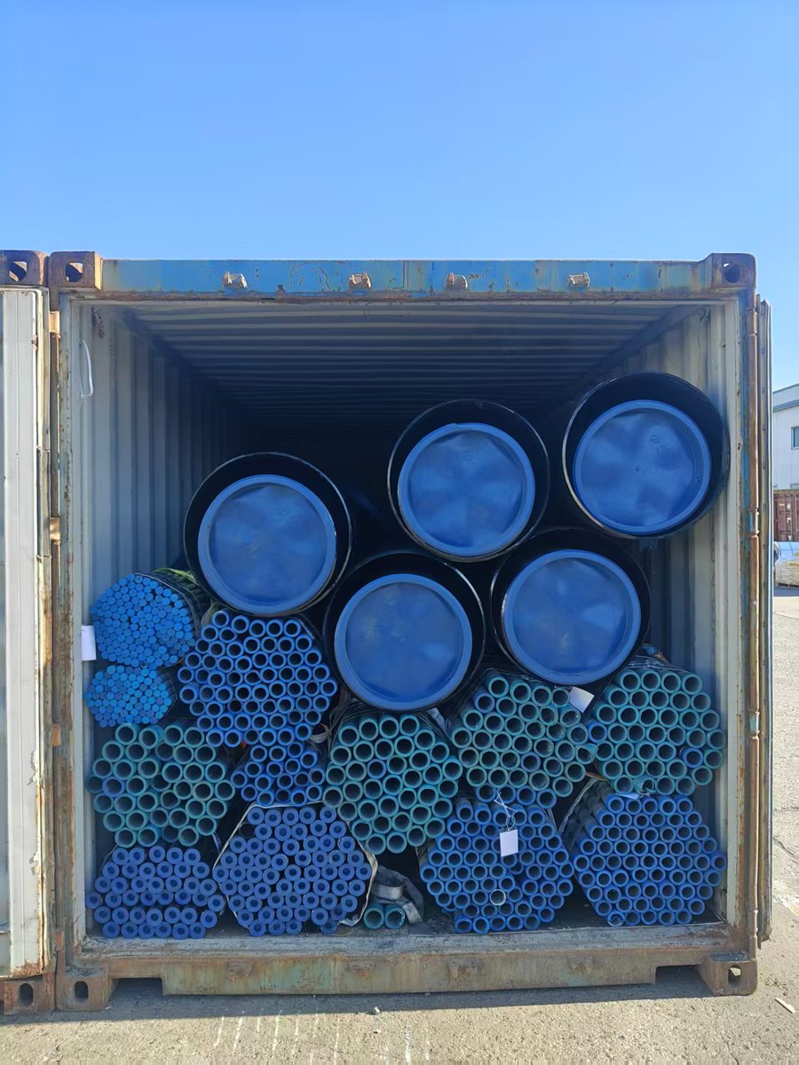 BotopSteel's tweet photo. Shipment of ASTM A53 Grade B Seamless Pipe with Grooved Ends💯
If you want to know more information, you can contact us:
📩 sales@botopsteelpipes.com
☎ Whatsapp:008613463768992
🌐 https://t.co/AZPkI8ktXD
#astma53 #seamlesspipe #astma53gradeb #seamless #botopsteel #steelpipe https://t.co/hKndQ3nnRO
