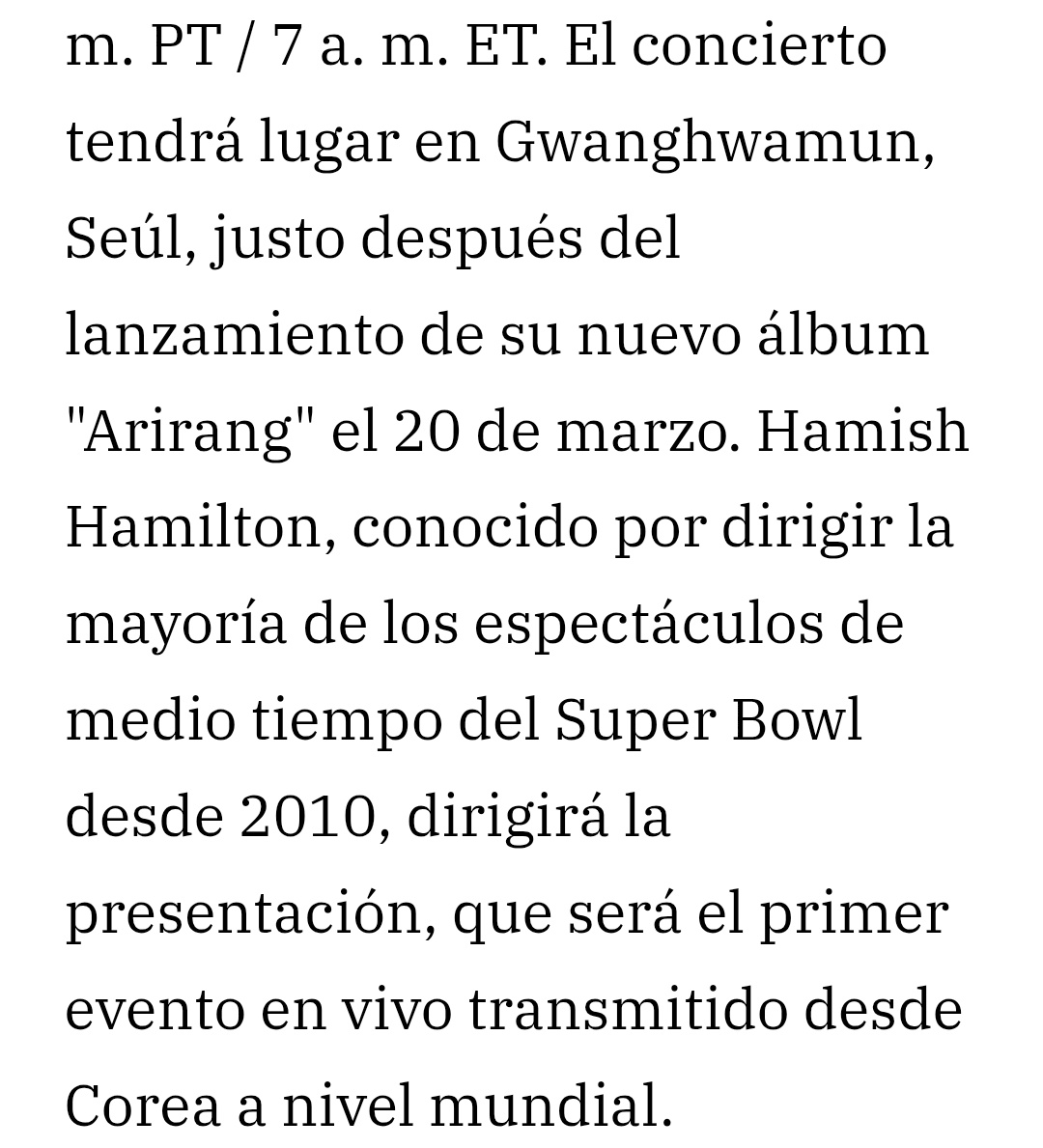 SEGÚN SE INFORMA, HAN PREDICHO QUE EL CONCIERTO EN GWANGHWAMUN EN SEOUL ATRAERA A UNOS 200K DE FANS, UNA CIFRA COMPARABLE A LA ASISTENCIA A COACHELLA, AHORA SE CONFIRMO QUE HABRA UNA TRANSMISIÓN EN VIVO A TRAVÉS DE NETFLIX REUNIENDO NO SOLO A FANS, SI NO TAMBIÉN AL PÚBLICO