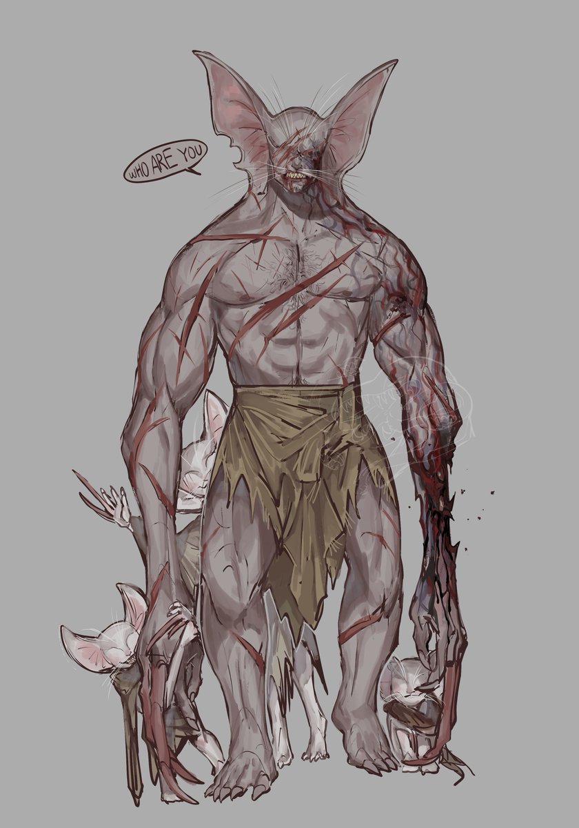 pengunumserdaw's tweet image. PAPA of those fella  #AllTomorrow #alltomorrows #blindfolk #alien #OC  #digitalart #digitalartwork