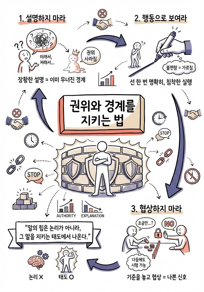 [젊은 대장장이의 작업장]
어느 마을에 젊은 대장장이가 있었다.
첫 달, 그는 친절했다. 늦게 찾아오는 손님들에게 "죄송하지만 작업 시간이..."라며 길게 설명했다. 손님들은 고개를 끄덕였지만, 다음 날도 해가 질 무렵 문을 두드렸다. 대장장이는 또 설명했다. "제 건강도 생각해야 하고, 다음 날