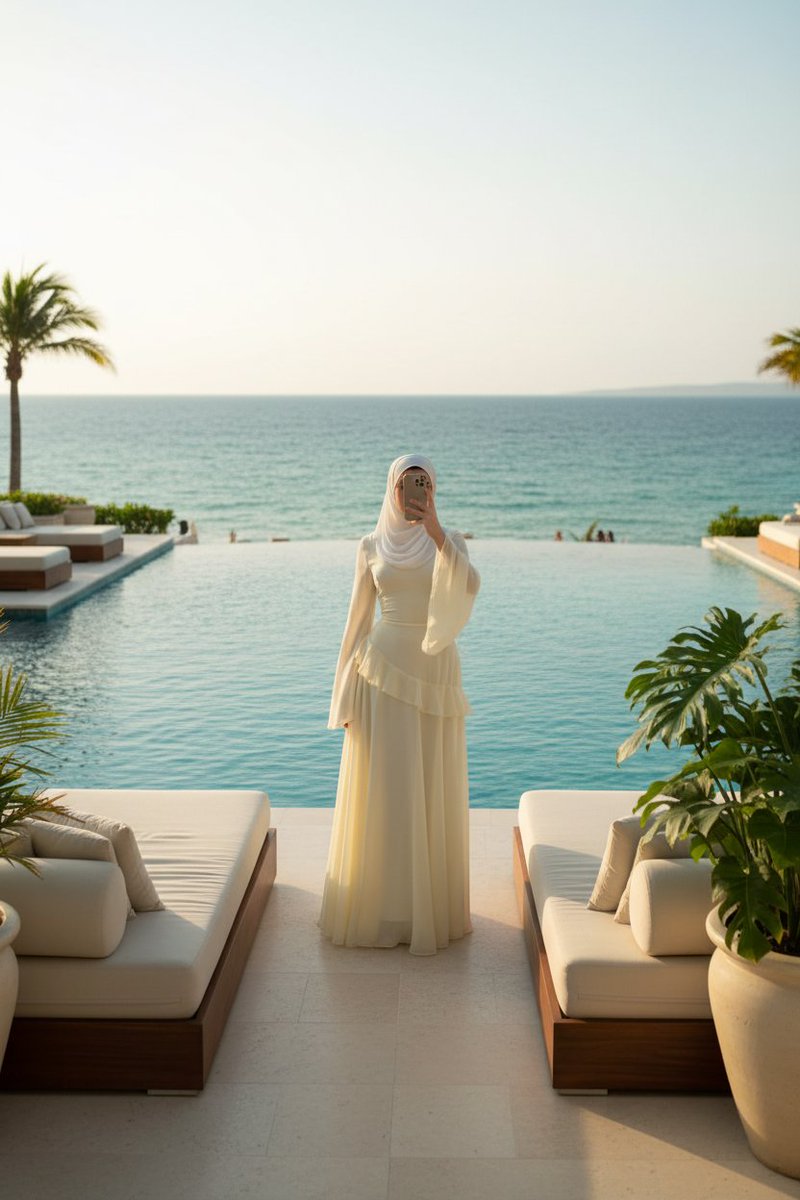 ModestFashion_'s tweet image. A flow you don’t have to think about.

#EffortlessStyle #ModestChic #EverydayElegance