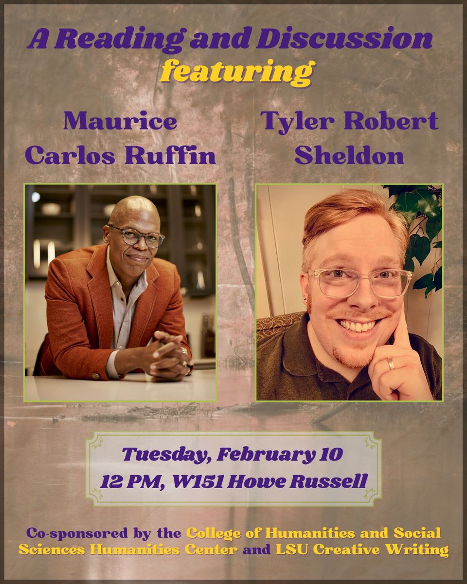 LSU Creative Writing tweet media