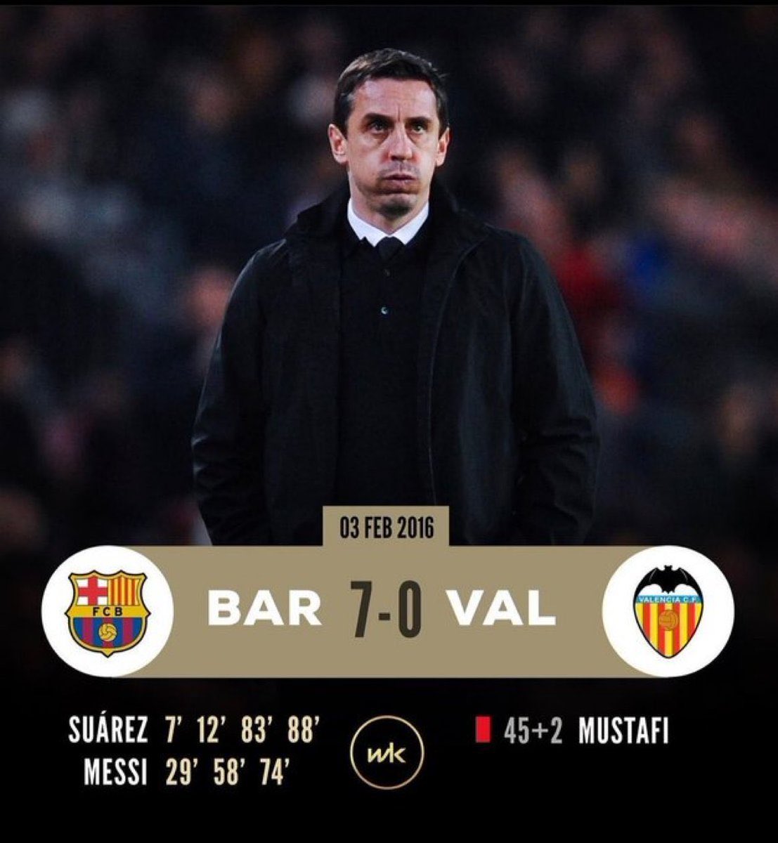 EGTVEgal's tweet image. ON THIS DAY 10 YEARS AGO: Messi and Suarez politely sent Gary Neville to Sky Sports