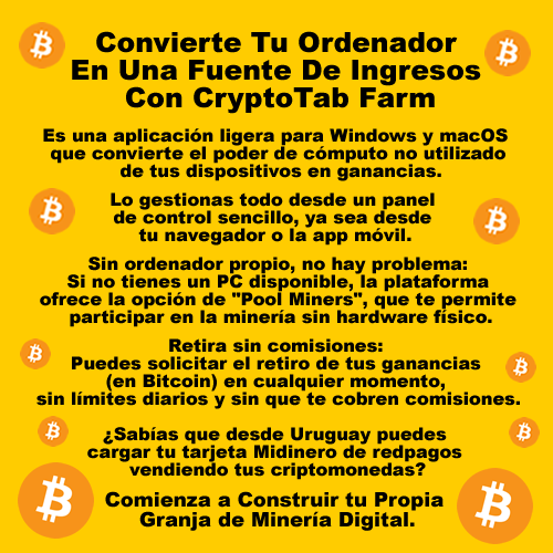 ¿Te imaginas que tu ordenador generase ingresos por sí mismo,
incluso cuando no lo estás usando? 
Con CryptoTab Farm, esto es posible. 
empleos.bolsatrabajouruguay.click/2026/02/convie…