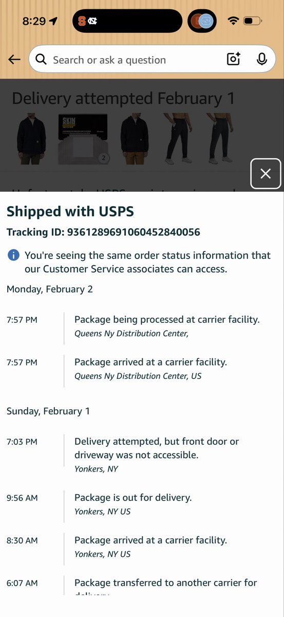 T_MaC53's tweet photo. Why is it in Queens now??? How was it out for delivery in Yonkers yesterday and now scans in Queens tonight??? https://t.co/8Tnn6xt7J7