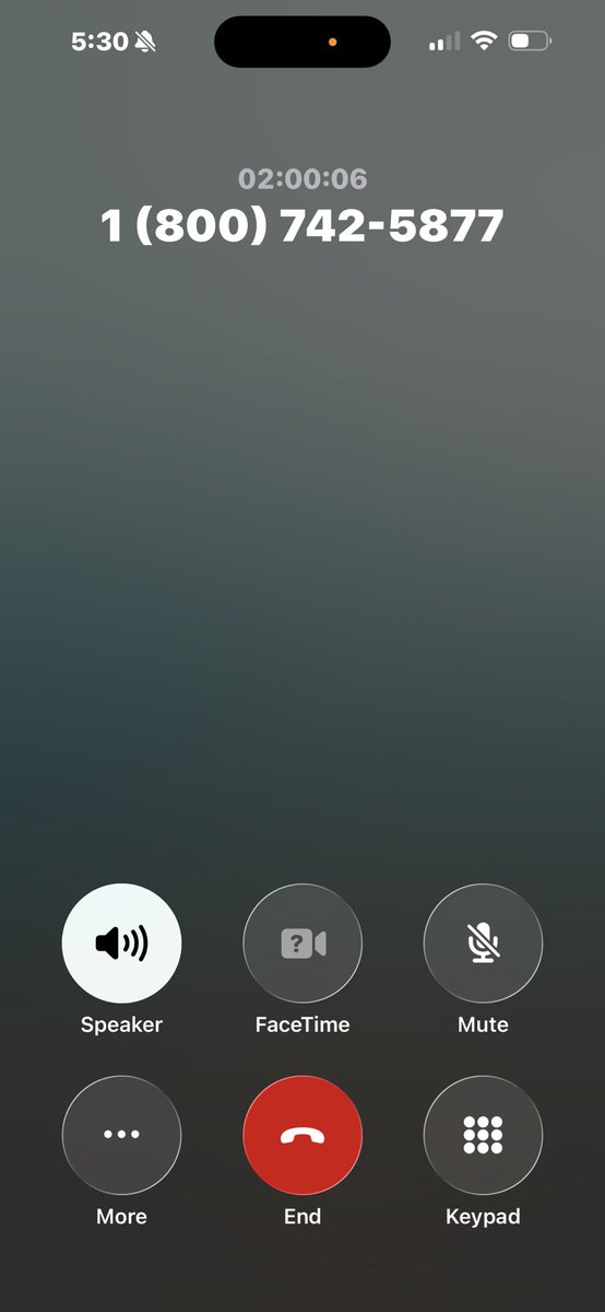 Nessacery's tweet photo. Also, when I called @UPS the cutesy automation said there would be something like a 20 minute hold for a live agent. This is how long I’ve been holding. I’m staying on at this point to make sure an actual complaint is taken and filed. https://t.co/BX6ARggqld
