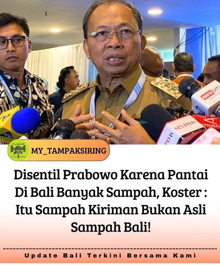 Sampah di Pantai Kuta itu ber_ktp Jawa (Banyuwangi dan sekitarnya). Itu biasa di musim angin barat.