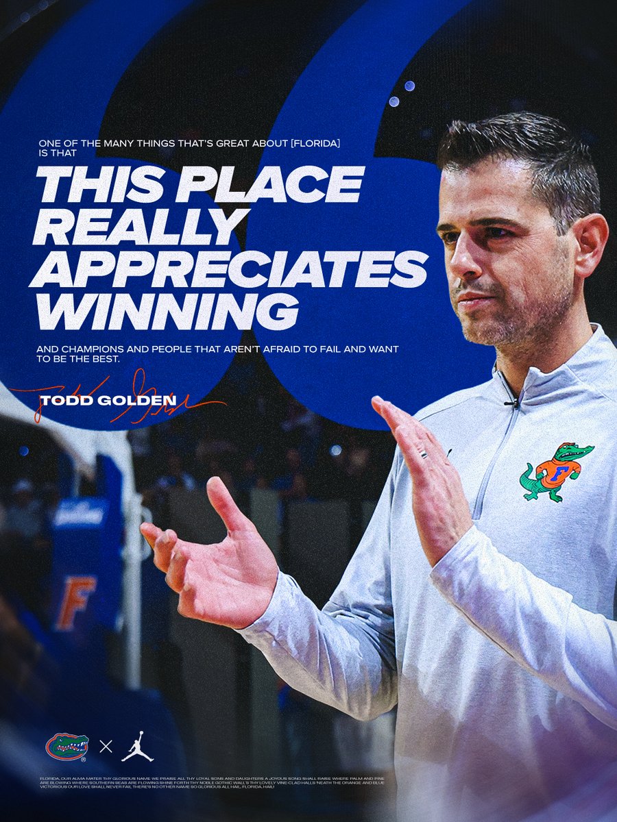 GatorsMBK's tweet image. The Gator way.