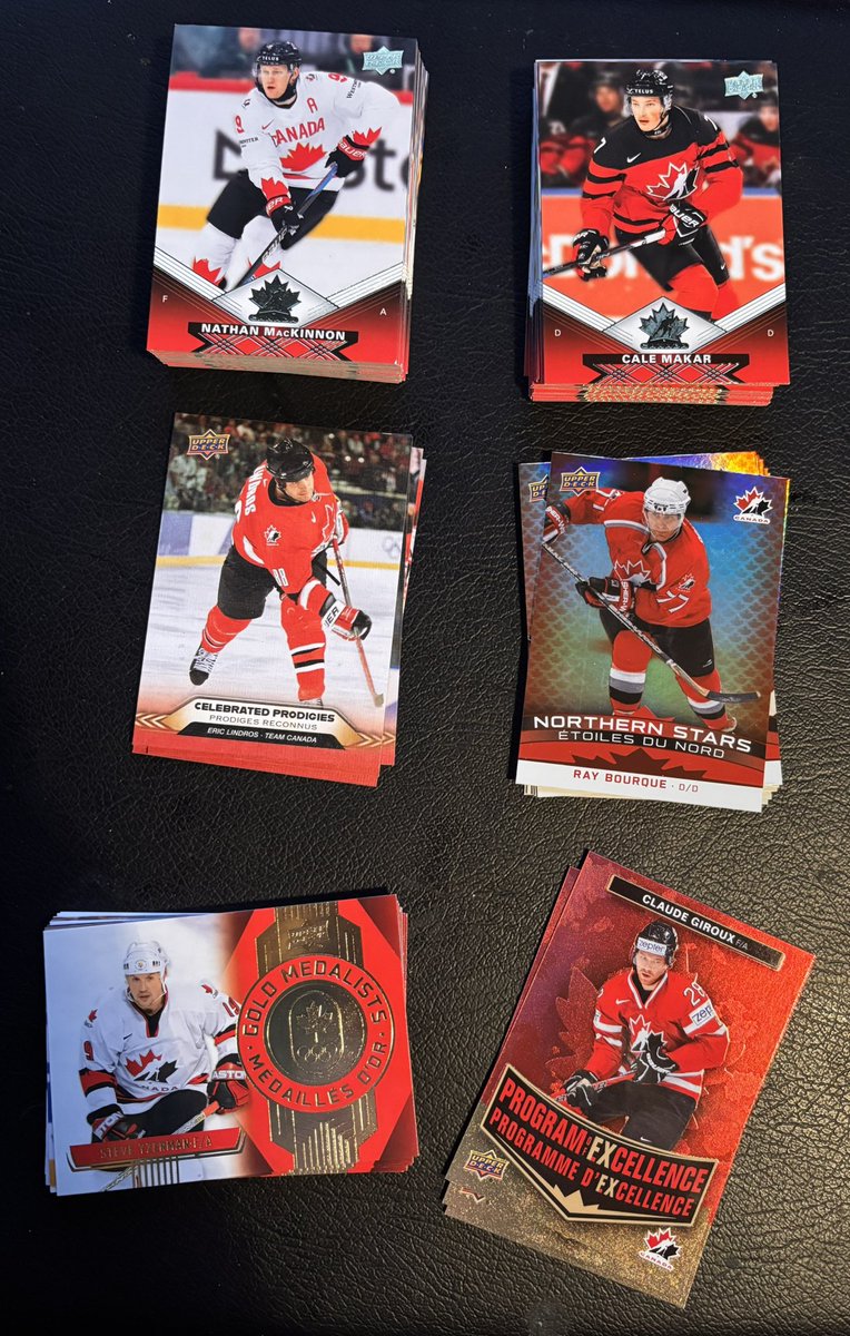 expomick's tweet image. Tim Hortons 2026 Olympic Team Canada hockey cards, just released today. #hockeycards #TimHortons