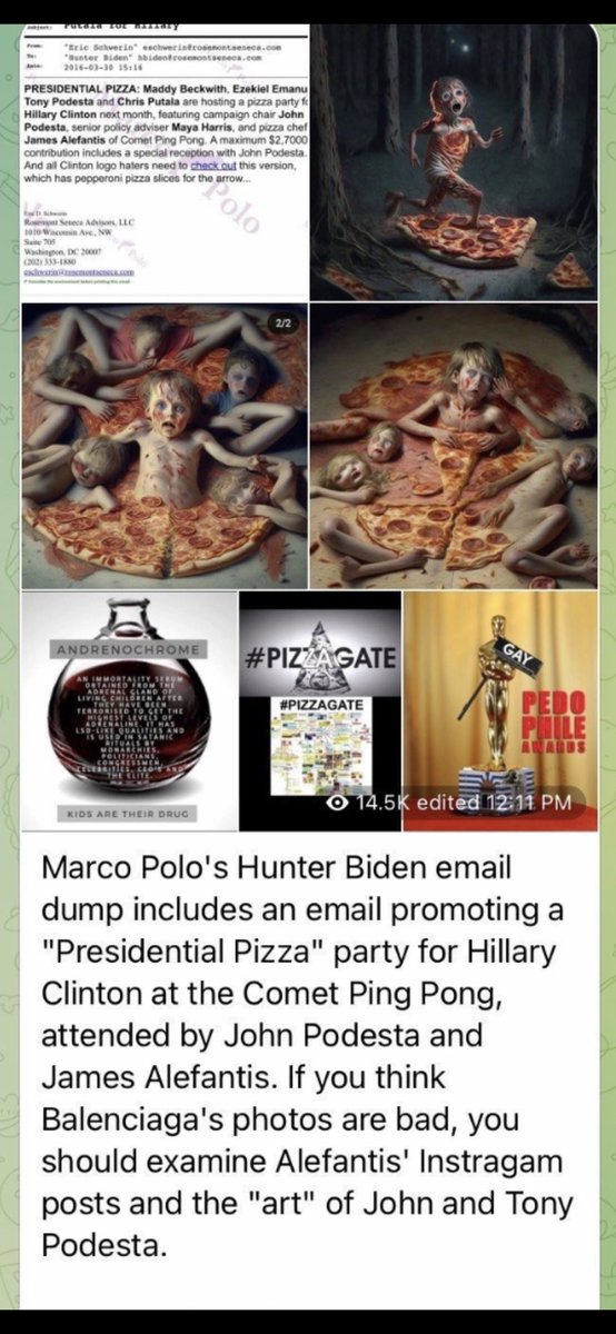 ccoll198801's tweet photo. @GuntherEagleman @joeg7844 Good let's talk about #PIZZAGATE https://t.co/I10snqkKj5