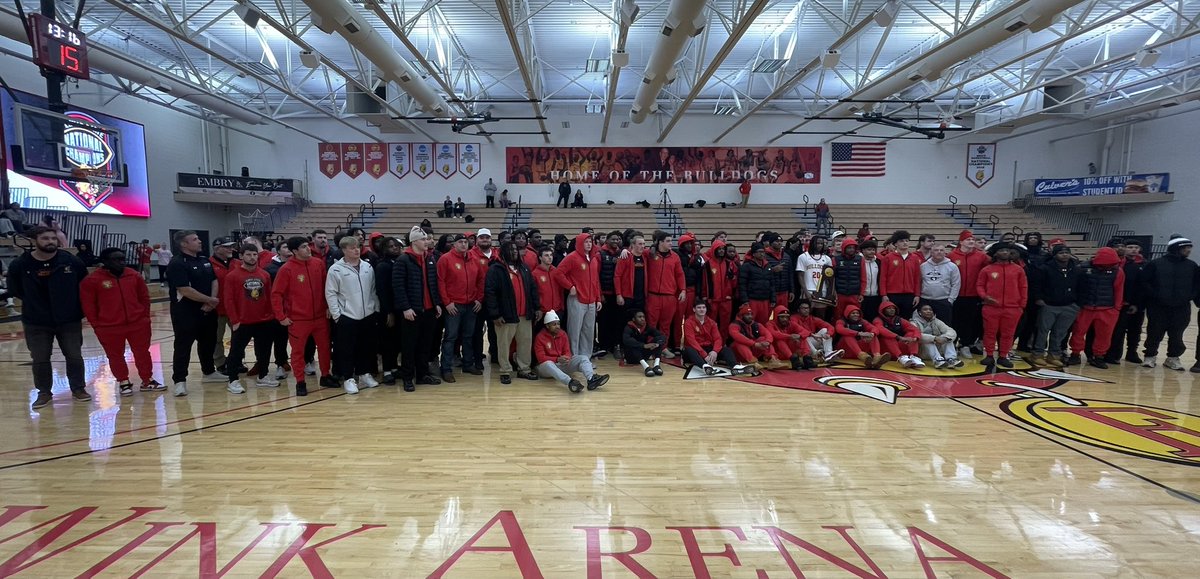 The 2025 <a href="/NCAADII/">NCAA Division II</a> National Champions were honored at halftime of the <a href="/FerrisMBBALL/">Ferris M Basketball</a> game.
