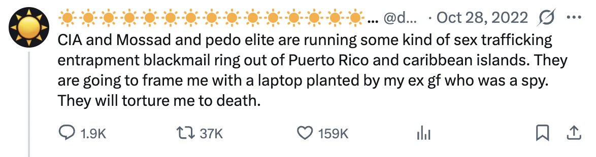 This reads a lot differently these days doesn't it.