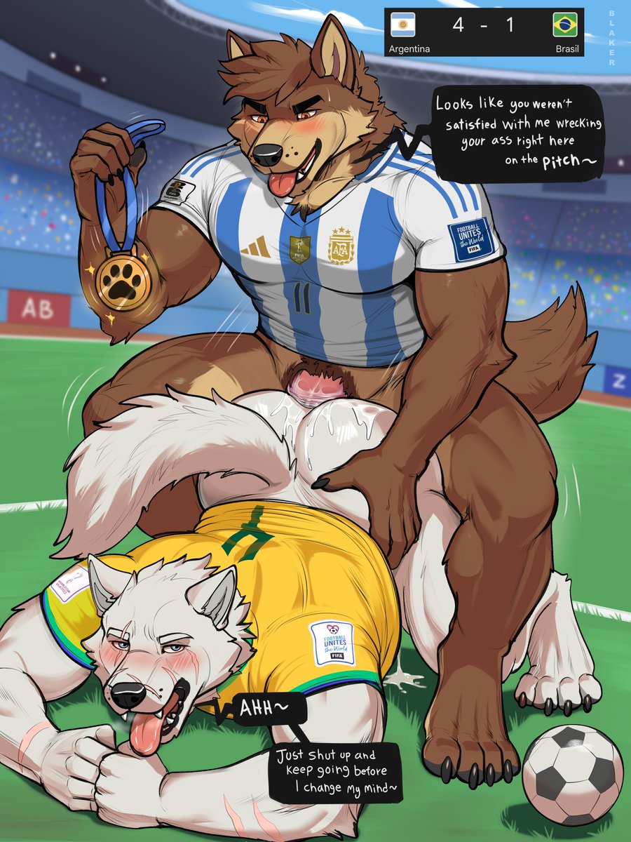 Argentina claims victory 🍑⚽️🎉

Comm for <a href="/RyanWLF22/">Lobbo🐾🐺🔞</a>