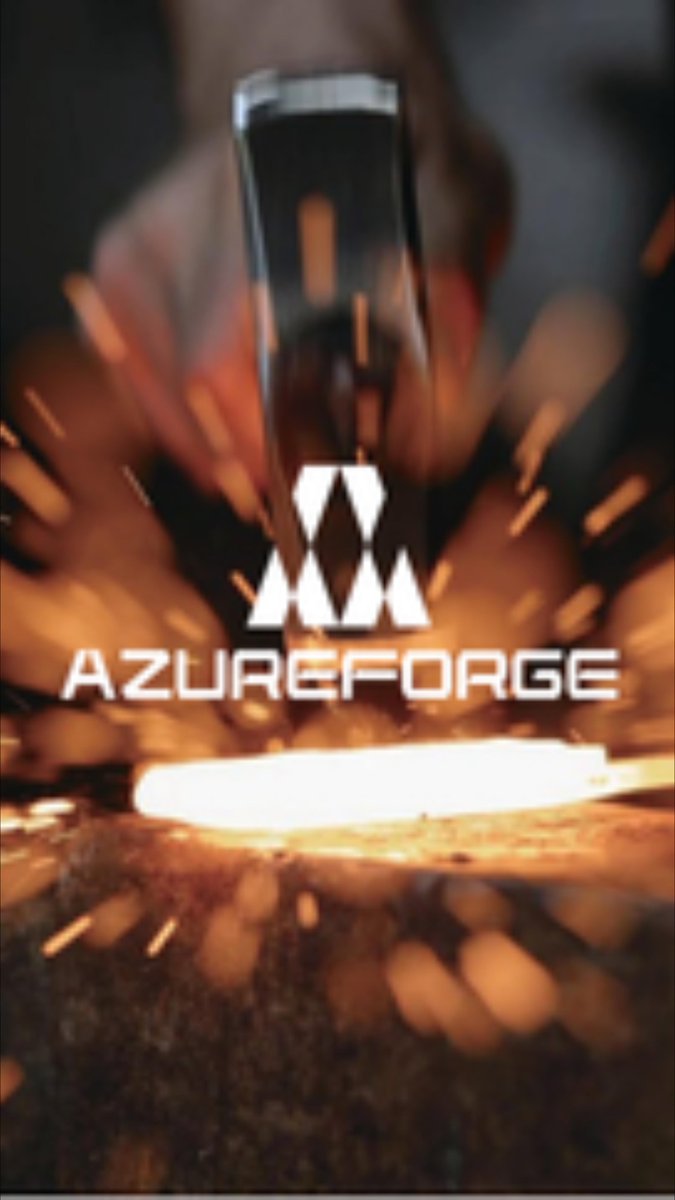 AzureForgeStore's tweet photo. After blueprint design and 3D structural modeling, the next step begins — forging.

This is the moment where engineered geometry meets hot steel.

Our European sword project is now moving from digital development into real-world forging and shaping.

Follow the full build journey https://t.co/8ny1R7s5LO