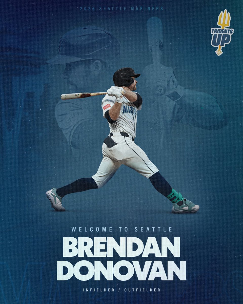 Brendan Donovan. Mariner.

🔗 atmlb.com/3Oj3PlC