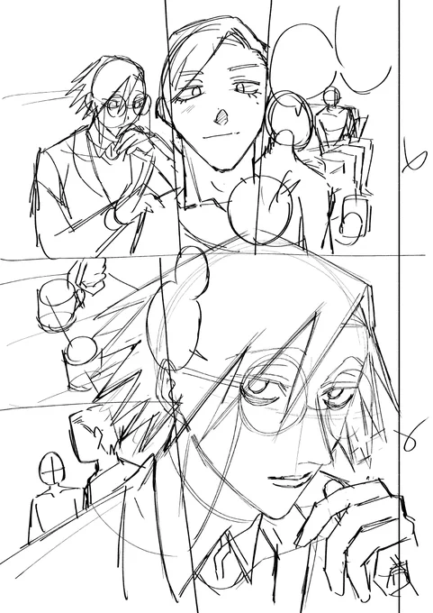 ぼちぼち何か描くか…っていう (さめしし) 