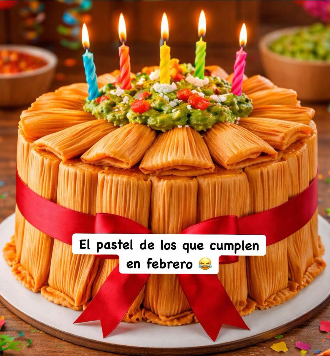LaChoniitta's tweet image. El #pastel de los #cumpleañeros de #febrero 😅