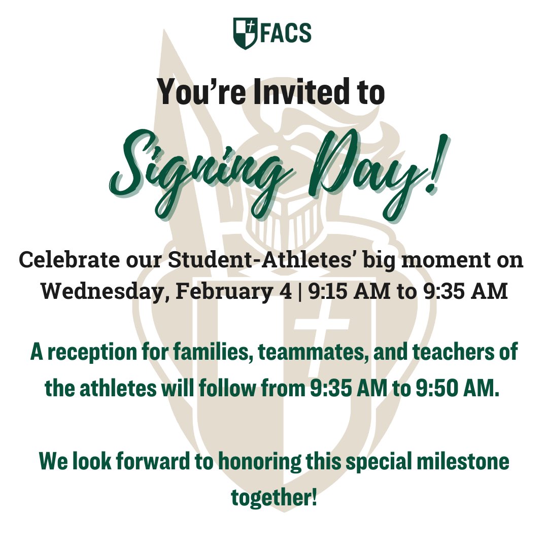 FACS Athletics tweet media