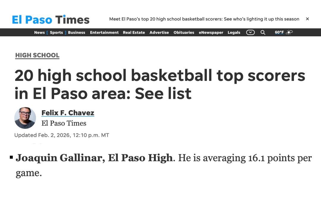 Joaquin Gallinar tweet media