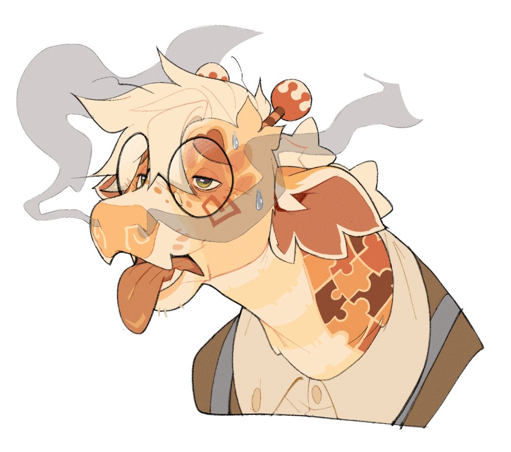LemonCoyotes's tweet photo. I know exactly how he feels- 

Headshot for @Juno_Apollo ! https://t.co/SGAR7wqphj