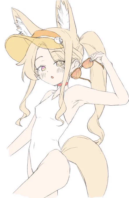 水着セイア 絵チャ