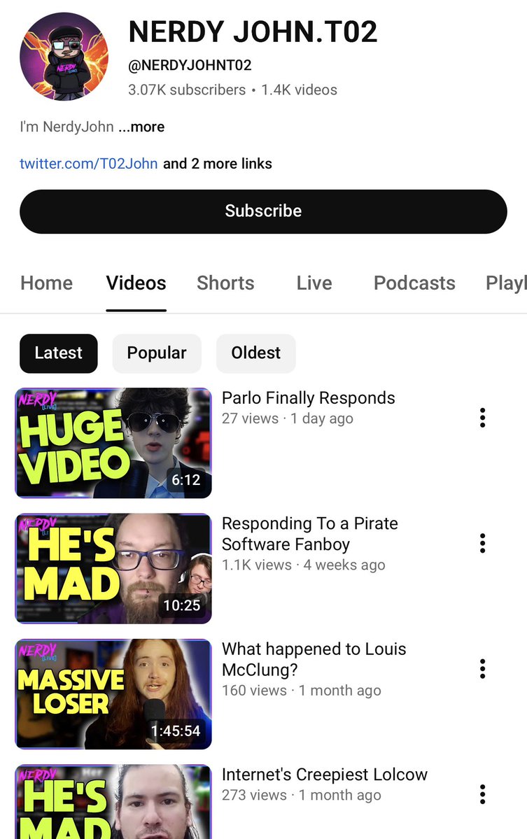 <a href="/T02John/">NerdyJohn</a> You don’t got the stats to be talking like that lil bro