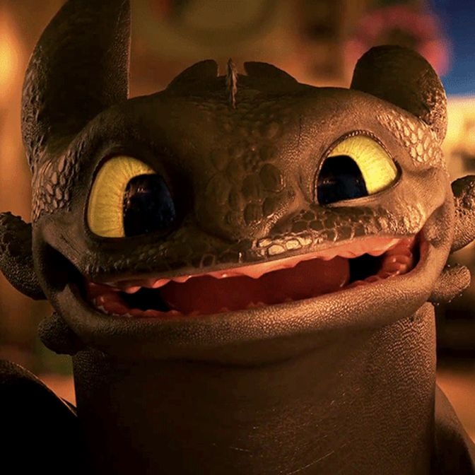 Toothless tweet media