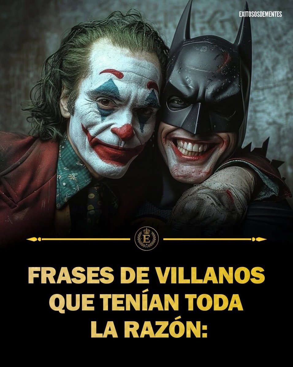 Contexto_Visual's tweet photo. ¿Y si los villanos tuvieran razón?

A veces, detrás de la maldad, hay verdades incómodas 
que nadie se atreve a decir.  
🧵

1. https://t.co/Bq0VRTVuBI