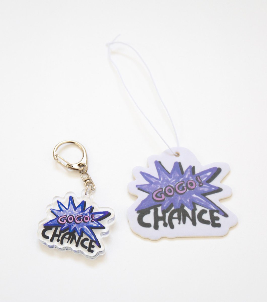 guernika×JUGGLER】 GOGO!CHANCE Acrylic Keychain & Air Freshener 乾